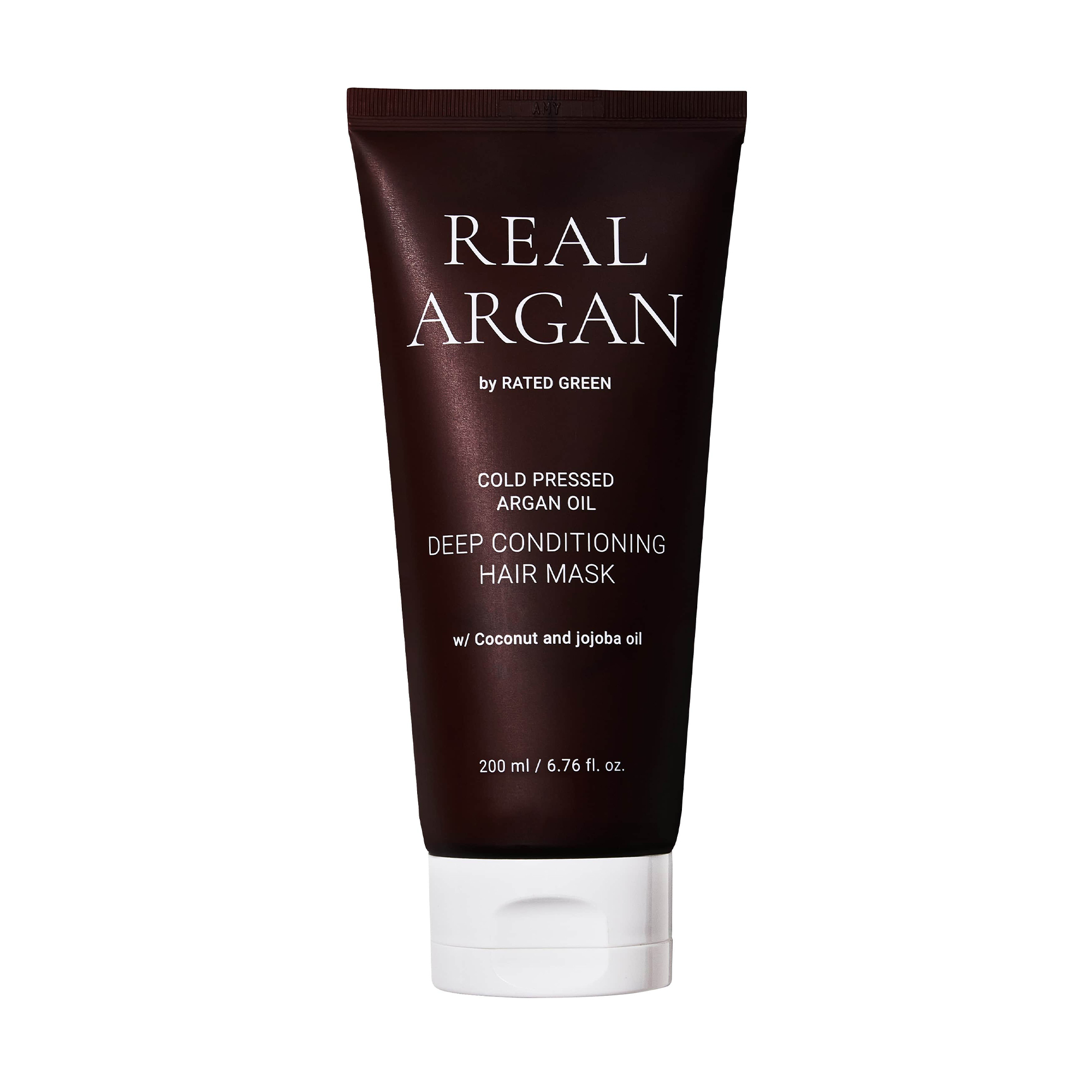 Глибоко кондиціонувальна маска для волосся Rated Green Real Argan Deep Conditioning Hair Mask з аргановою олією, 200 мл
