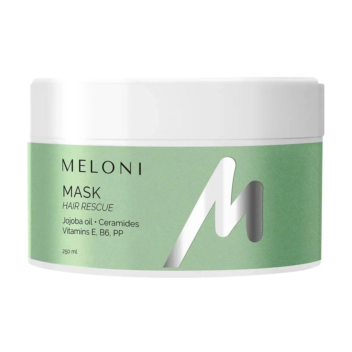Інтенсивна маска для волосся MELONI Hair Rescue Mask з олією жожоба та вітамінами Е, В6, РР, 250 мл